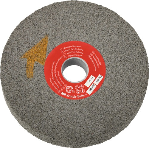 Schleifbockentgratungsscheibe DB-WL Ø152xB254x254mm 9 superfine Faservlies 3M