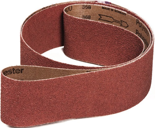 Schleifband KK711X Länge 1000 mm Breite 50 mm Körnung 40 für Stahl/ALU/Holz Korund VSM - VPE: 10
