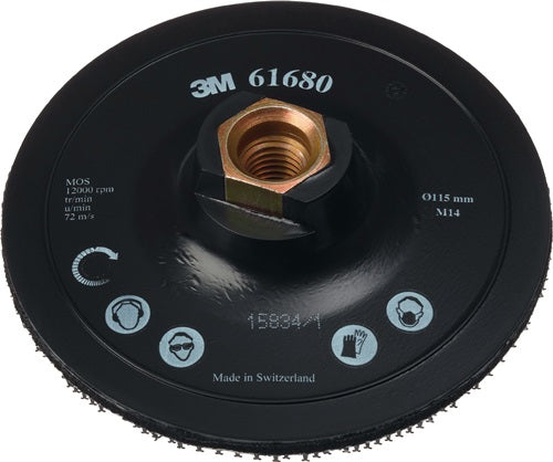 Stützteller DH-AC Ø 115 mm M14 mit Zentrierung 3M