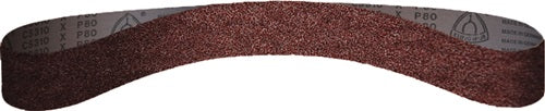 Schleifband CS 310 XF Länge 533 mm Breite 9 mm Körnung 60 für Stahl / INOX / NE Korund KLINGSPOR - VPE: 25