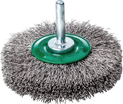Rundbürste Ø 30 mm Drahtstärke 02 mm Edelstahl 6 mm 20000 min-¹ LESSMANN