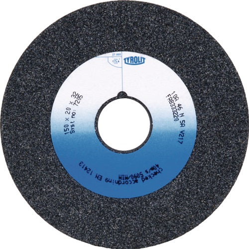 Schleifbockscheibe Ø125xB20x32mm 60 Normalkorund TYROLIT