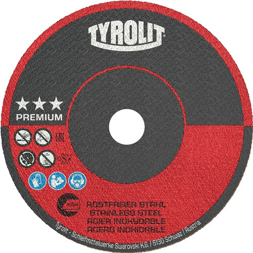 Trennscheibe PREMIUM Ø 50 mm Scheibenstärke 1 mm gerade Bohrung 10 mm TYROLIT - VPE: 25