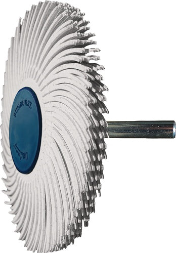 Radialbürstenscheibe Sunburst Ø 76 mm Körnung 120 weiß 10000 min-¹ TYROLIT