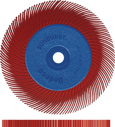 Radialbürste Sunburst Ø152xB151x254mm 220 Form DISC RA PREMIUM Alox / Korund TYROLIT