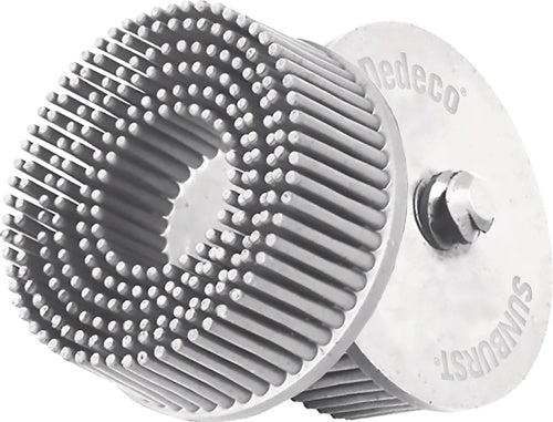 Radialbürstenscheibe Sunburst Ø 51 mm Körnung 120 A120 MEDIUM PREMIUM weiß 25000 min-¹ Breite 51 QDISC RA TYROLIT