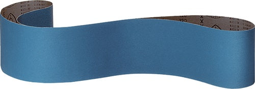 Schleifband CS 411 X Länge 2000 mm Breite 75 mm Körnung 36 für INOX Zirkonkorund KLINGSPOR - VPE: 10