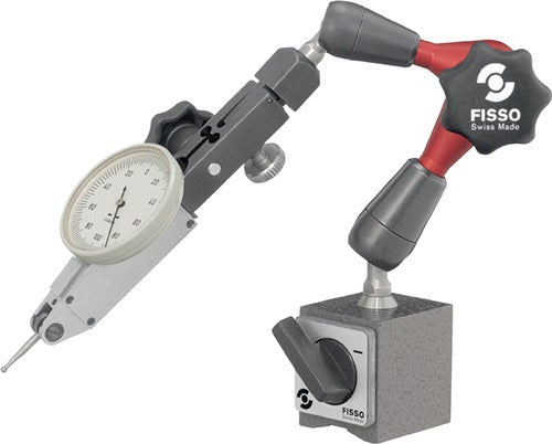 Magnetmessstativ STRATO-LINE Aktionsradius 130 mm Gesamthöhe 220 mm Haftkraft 300 N FISSO