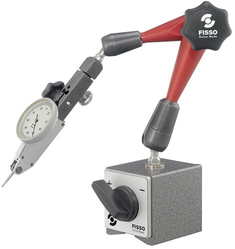 Magnetmessstativ STRATO-LINE Aktionsradius 280 mm Gesamthöhe 390 mm Haftkraft 750 N FISSO