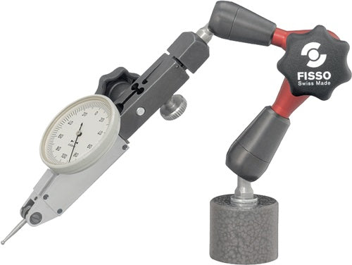 Magnetmessstativ STRATO-LINE Aktionsradius 130 mm Gesamthöhe 210 mm Haftkraft 300 N FISSO