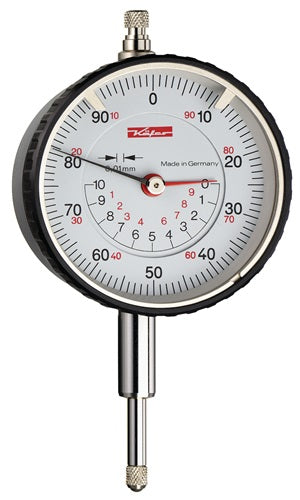 Messuhr M2 TK 10 mm Ablesung 001 mm konzentrische Anzeige KÄFER