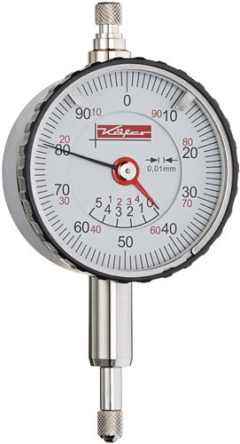 Kleinmessuhr KMU 4/5 TK-100 5 mm Ablesung 001 mm KÄFER