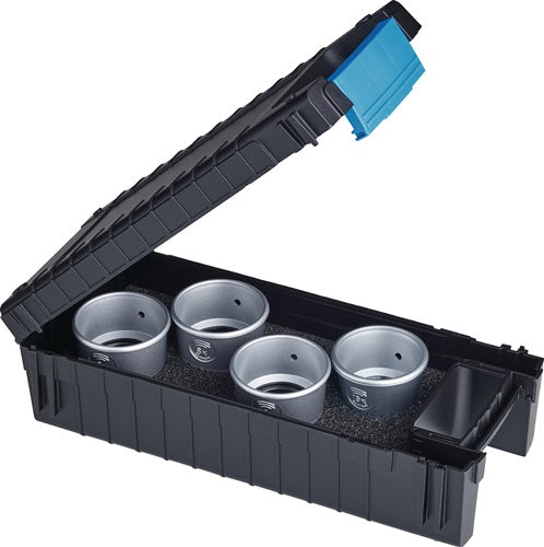 Uhrmacherlupenset Profi-Set Tech-Line 6x 8x 10x 15x Kunststoffkassette 4 teilig SCHweißER