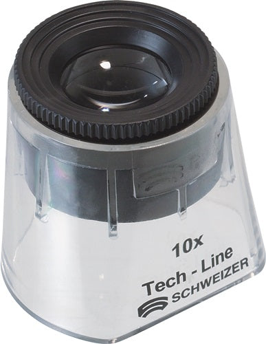 Standlupe Tech-Line Vergrößerung 10x Vario Linsen-Ø 228 mm SCHweißER