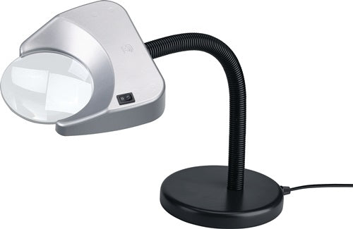 Standlupenleuchte Tech-Line Vergrößerung 2x LED Linsen-Ø 120 mm SCHweißER