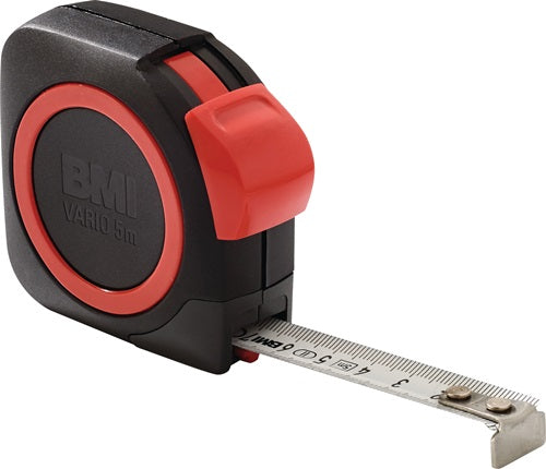 Taschenrollbandmaß VARIO Länge 2 m Breite 13 mm mm/mm EG II ABS Automatic BMI