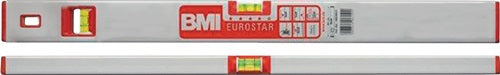 Wasserwaage EUROSTAR 50 cm Aluminium silber ± 05mm/m BMI