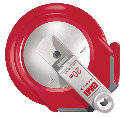 Kapselbandmaß RADIUS Länge 30 m Bandbreite 13 mm mm/cm EG II Kunststoff Stahlmaßband BMI