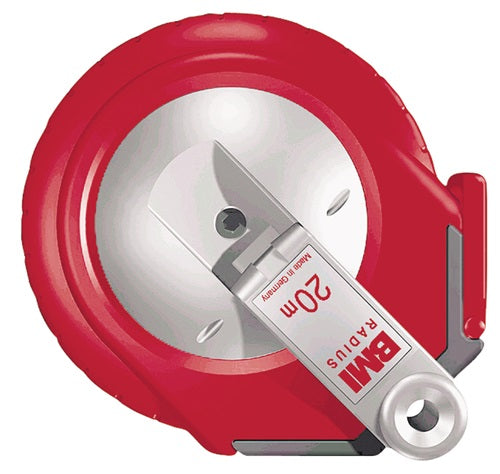 Kapselbandmaß RADIUS Länge 10 m Bandbreite 13 mm cm EG II Kunststoff Glasfaser BMI