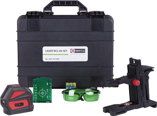 Kreuzlinienlaser NCL-2G SET 20 (50 m Empfänger) m ± 3 mm/10 m NESTLE