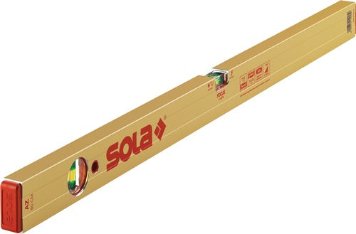 Wasserwaage AZ 100 cm Aluminium gold 05 mm/m SOLA