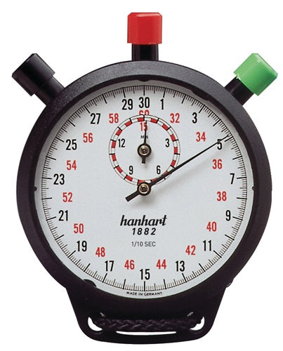 Stoppuhr Amigo 1/10 Sek 15 Min mechanisch HANHART