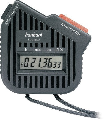 Stoppuhr Stratos 2 1/100 Sek digital HANHART