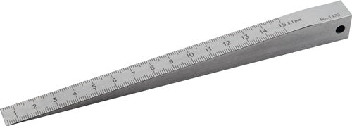 Messkeil 05-15 mm Stahl Ablesung 01 mm