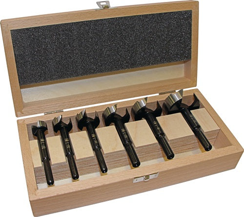 Forstnerbohrersatz BLACK SHARK PRO 6-teilig Ø 20 25 30 35 40 50 mm FISCH-TOOLS