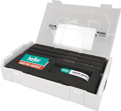 Absaugbohrersatz Duster Expert 3-teilig SDS-plus Kunststoffbox HELLER
