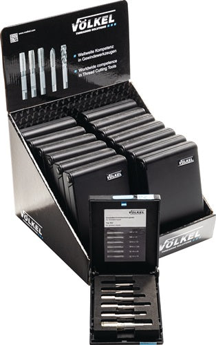 Gewindeschneidzeugsatz M6-M10 / G1/4-G1/8 ? HSS-G 6-teilig VÖLKEL – Ansicht 5