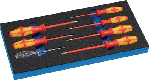 Werkzeugmodul 7-teilig 1/3-Modul Schlitz / PH WERA