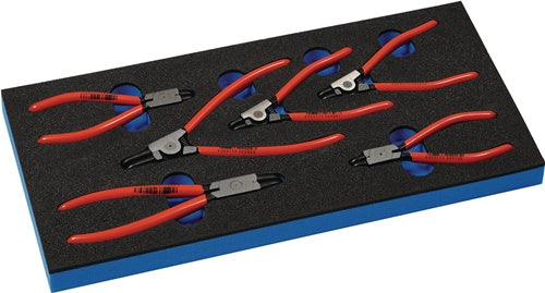 Werkzeugmodul 6-teilig 1/3-Modul Innen/Außenringe J0-21/A0-21 KNIPEX