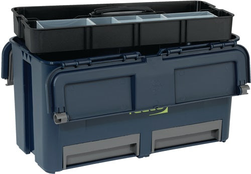 Werkzeugkoffür Compact 27 B474xT239xH250mm 6 Einsteckfächer Polypropylen RAACO – Ansicht 3