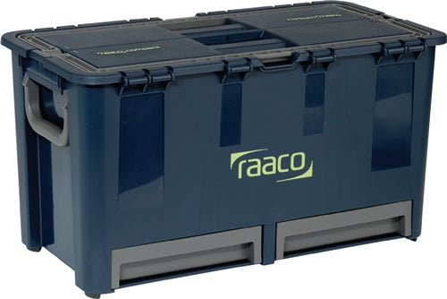 Werkzeugkoffür Compact 47 B540xT300xH295mm 7 Einsteckfächer Polypropylen RAACO