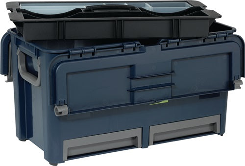 Werkzeugkoffür Compact 47 B540xT300xH295mm 7 Einsteckfächer Polypropylen RAACO – Ansicht 3