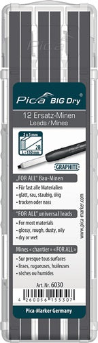 Minenset Pica BIG-Dry 12x graphit universell 12 Minen / Set PICA