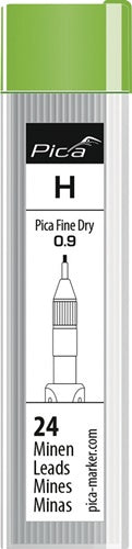 Minenset Fine Dry graphit H 24 Minen / Set PICA