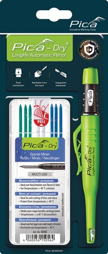 Bau-/Tieflochmarker Pica-Dry + Minenset Farbe sortiert + Minenset 4000 871 854 PICA