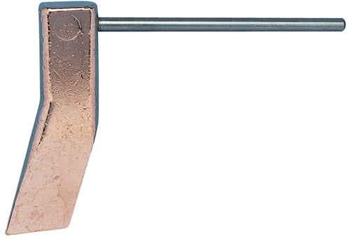 Kupferstück Hammerform gekröpft 350 g KAYSER