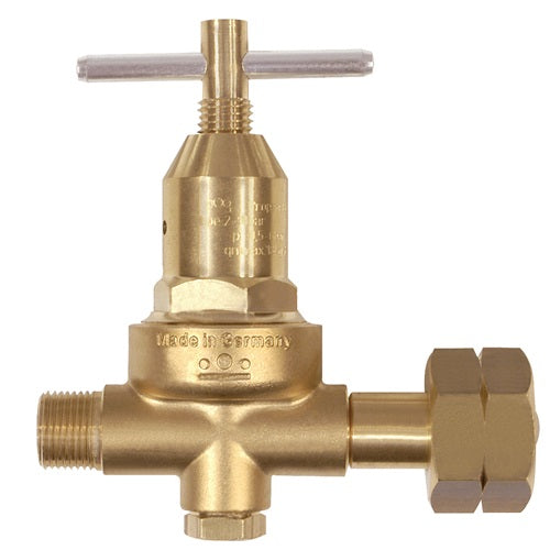 Propankleindruckregler ohne Manometer 05 - 6 bar 18 kg/h W 218 x 1/14? LH KAYSER