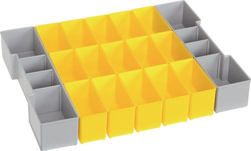 Einteilungsset L-BOXX® B3 LB 102 B378xT313xH65mm gelb/grau BS SYSTEMS