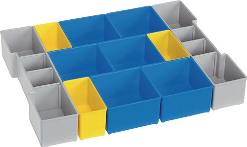 Einteilungsset L-BOXX® BC3 LB 102 B378xT313xH65mm blau / gelb / grau BS SYSTEMS