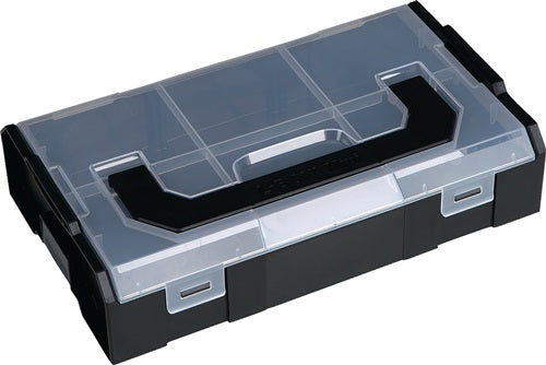 Sortimentskasten L-BOXX® Mini B2585xTxH64mm 6 Fächer transparent schwarz/anthrazit BS SYSTEMS