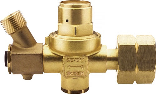 Propankleindruckregler ohne Manometer 2 bar 4 kg/h W 218 x 1/14? LH SIEVERT