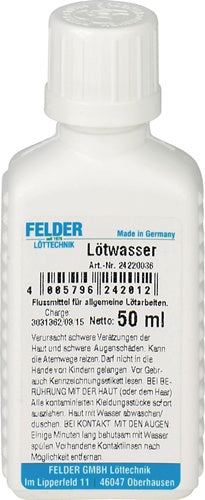 Lötwasser 50 ml FELDER - VPE: 5
