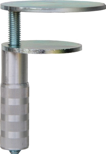 Tischklemme Ø 73 + 90 mm 2 Metallplatten Tischplatte 90 mm BAUER & BÖCKER