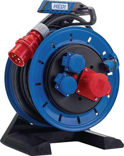 Drehstromkabeltr Gen 7 Champion 25m H07RN-F 5x25mm² 290mm 2 Schutzkonsteckd