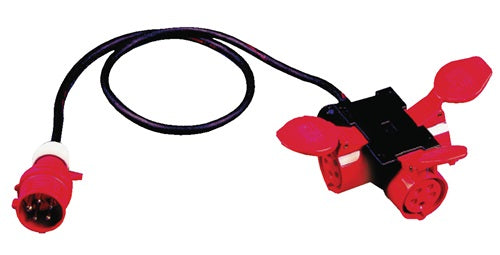 Kompaktverteiler CEE-16 A 5-polig 3xCEE 16 A 5 x 25 mm² JÄGER DIREKT