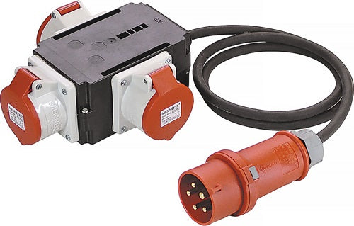 Kompaktverteiler MIXO NECKAR CEE-16 A 5-polig 3xCEE 400V AS-SCHWABE